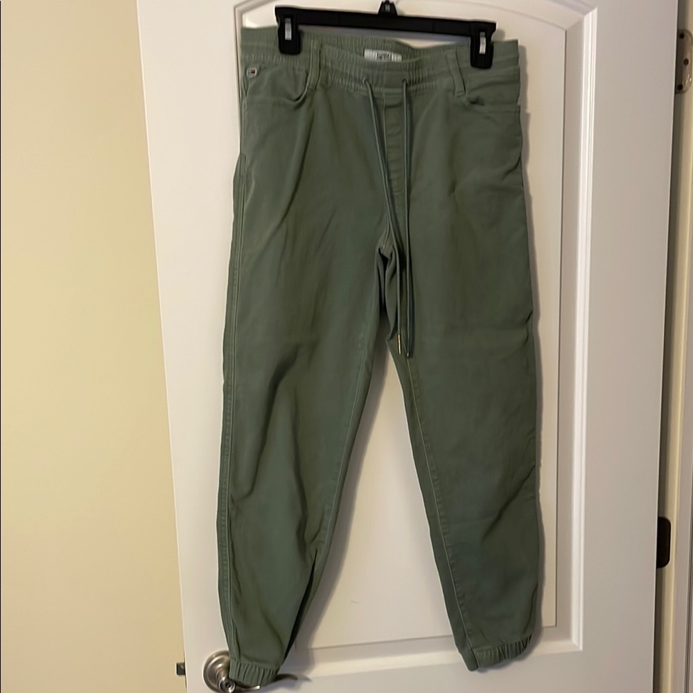 Tommy Hilfiger Green Tapered Jogger Jeans
